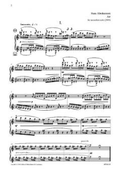 Air von Hans Abrahamsen 