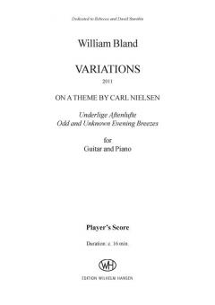 Variations von Carl Nielsen 