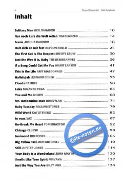 Singer/Songwriter - Das Songbook von Manuel Grütter 