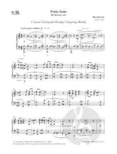 Petite Suite von Béla Bartók 