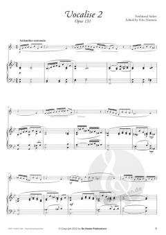 Vokalisen (Klavierbegleitung) von Ferdinand Sieber 