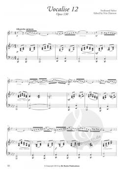 Vokalisen (Klavierbegleitung) von Ferdinand Sieber 