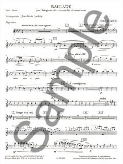 Ballade (14') von Henri Tomasi 