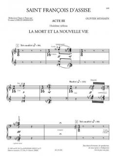 Saint Francois D'Assise Vol. 4 von Olivier Messiaen 