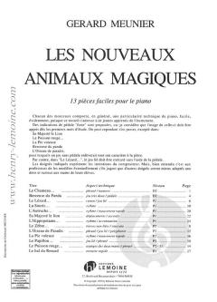 Les nouveaux animaux magiques von Gerard Meunier 