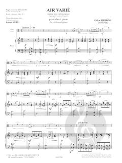 Air varié von Oskar Rieding 