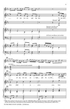 To The First Of My Lovers (Sydney Carter) 