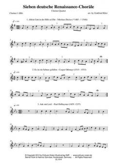 Sieben deutsche Renaissance-Choräle 