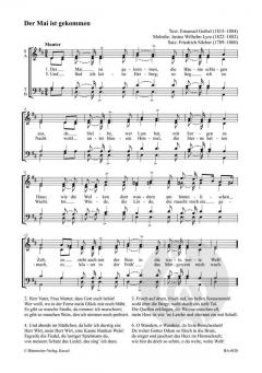 Chorbuch Unsere Volkslieder 