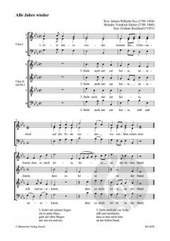 Chorbuch Unsere Volkslieder 