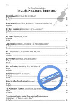 Easy Kino Hits für Violine im Alle Noten Shop kaufen