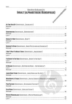 Kino Hits für Blockflöte 