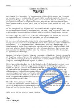 Kino Hits für Klarinette 