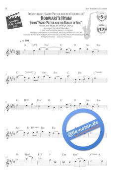 Kino Hits für Alt-Saxophon 