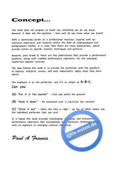 Concept Grooves For Guitar von Paul A. Francis 