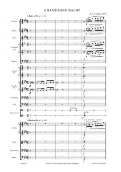 Champagne Galop von Hans Christian Lumbye 