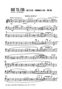 Ode Til Eva von Leif Johansen 