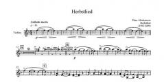 Herbstlied 
