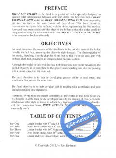 Drum Set Etudes (Joel Rothman) 