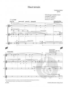 Haut terrain für 12-stimmigen Kammerchor (Charlotte Seither) 