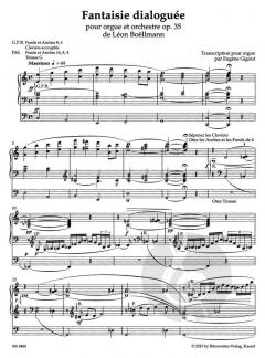 Für Orgel bearbeitete Werke von Leon Boellmann im Alle Noten Shop kaufen