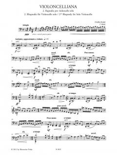 Violoncelliana op. 32 von Ondrej Kukal im Alle Noten Shop kaufen