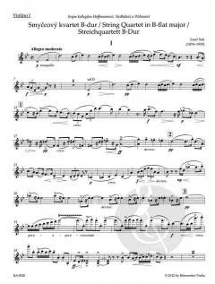 Streichquartett Nr. 1 B-Dur op. 11 von Josef Suk im Alle Noten Shop kaufen (Stimmensatz)