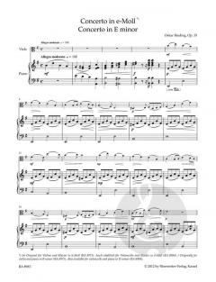 Concerto h-Moll op. 35 von Oskar Rieding 