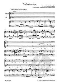 Stabat mater von Giovanni Battista Pergolesi (Download) 