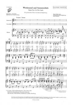 Wochenend und Sonnenschein - Happy Days Are Here Again (Milton Ager) 