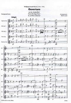 Ouvertüre aus Die Zauberflöte von Wolfgang Amadeus Mozart 