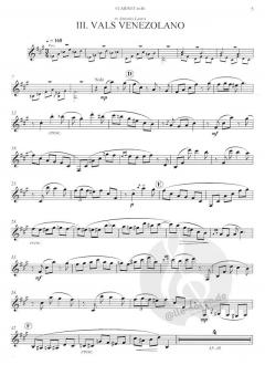 Three Pieces For Clarinet And Piano von Paquito D'Rivera 