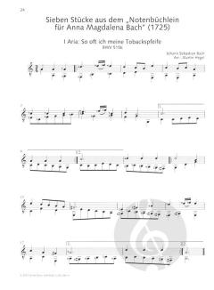 Bach For Guitar von Johann Sebastian Bach 