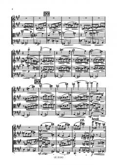 Streichquartett Nr. 2 op. 10 fis-Moll von Arnold Schönberg im Alle Noten Shop kaufen