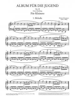 Album für die Jugend op. 68 von Robert Schumann 