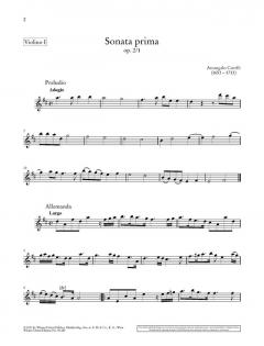 Triosonaten op. 2 und op. 4 Band 2 (Arcangelo Corelli) 