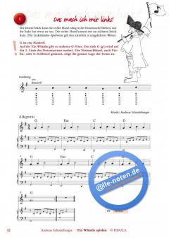 Tin Whistle spielen (Lehrer-Schülerheft) von Andreas Schmittberger 