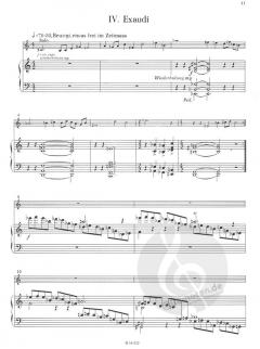 4. geistliches Konzert von Walther Nussgruber für Trompete und Orgel im Alle Noten Shop kaufen