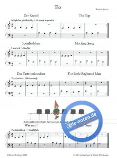 Tio das Tastenmännchen von Kerstin Strecke 