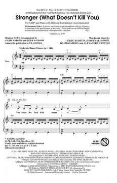 Stronger (What Doesn't Kill You) (Kelly Clarkson) 