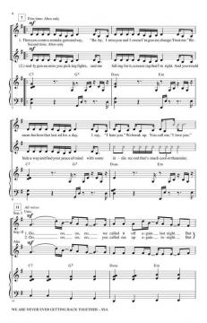 We Are Never Ever Getting Back Together (Taylor Swift) 