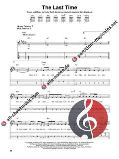 Taylor Swift Red for Easy Guitar von Taylor Swift 