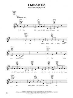 Taylor Swift: Red (Ukulele) im Alle Noten Shop kaufen