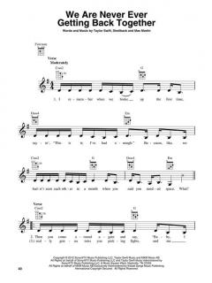 Taylor Swift: Red (Ukulele) im Alle Noten Shop kaufen