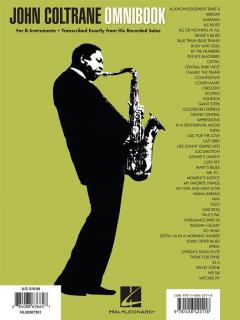 John Coltrane Omnibook von J. Coltrane 