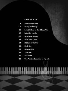 Stevie Wonder for Piano Solo 