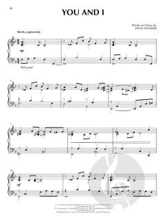 Stevie Wonder for Piano Solo 