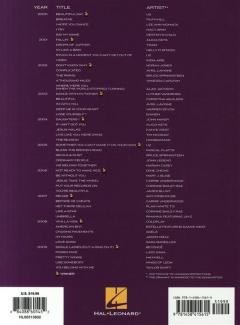 The Grammy Awards Song of the Year 2000-2009 