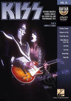 Guitar Play-Along DVD Vol. 34: Kiss von Kiss 