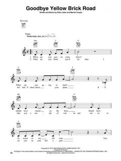 Elton John for Ukulele im Alle Noten Shop kaufen kaufen